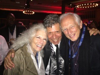 Neville Potter with his wife Leslie Wynn Potter and Chick Corea at the Grammys